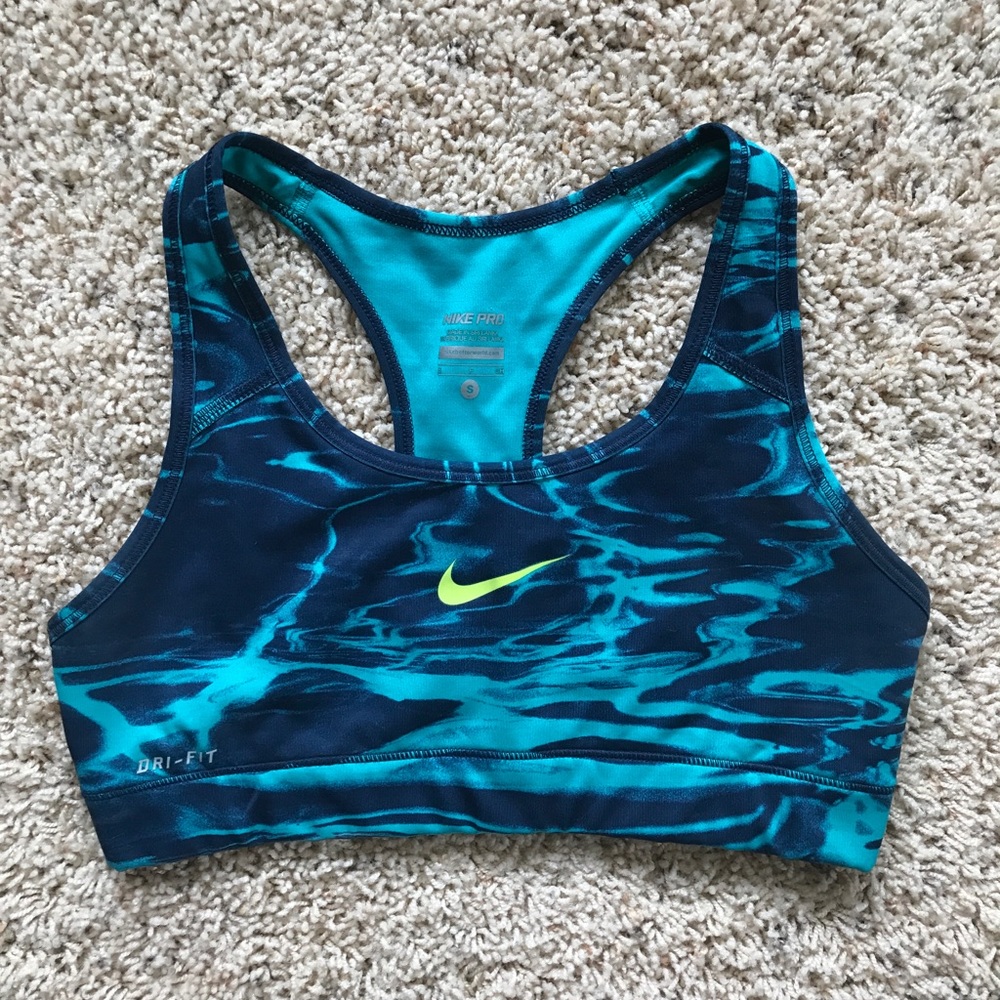 Nike Pro Marble Sports Bra size Small